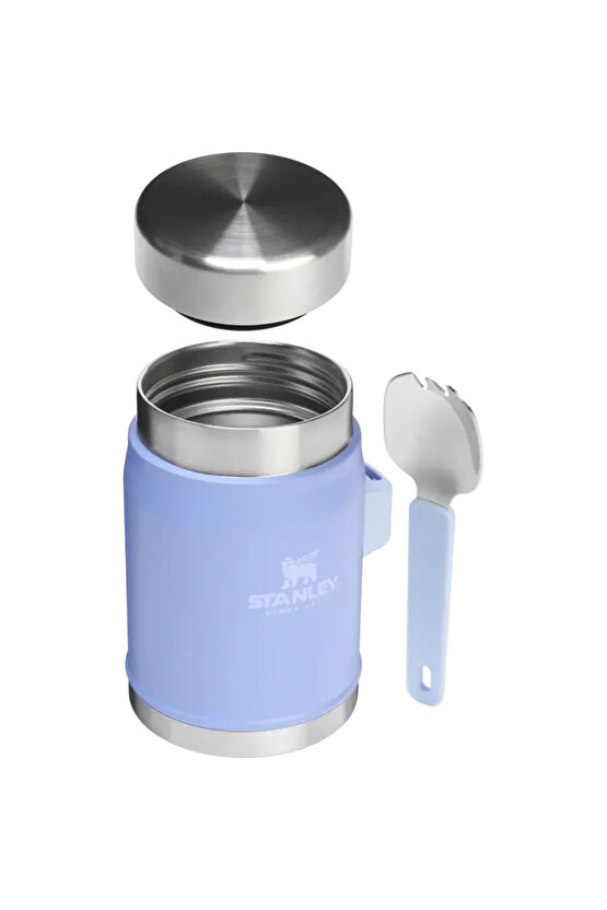 The Legendary Food Jar + Spork .4L  14oz Hydrangea