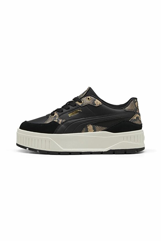 Kadin Siyah Karmen Ii Idol Snake Chic 40039502 Spor & Günlük Ayakkabı 40039502-Black-Blac