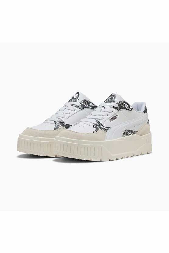 Kadin Beyaz Karmen Ii Idol Snake Chic 40039501 Spor & Günlük Ayakkabı 40039501-White-Whit