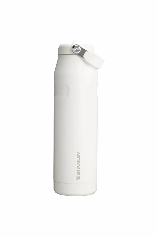 Unisex Beyaz The Iceflow™ Bottle Flip Straw 2.0 1.06l  36oz Frost Termos 10-12111-064-Buzby