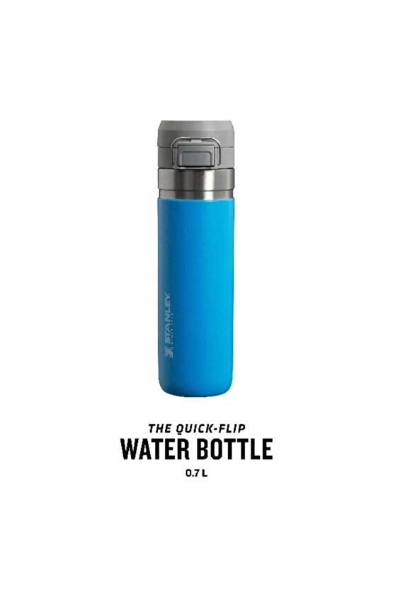 The Quick-Flip Water Bottle 24Oz0.70 Lt Azure Termos