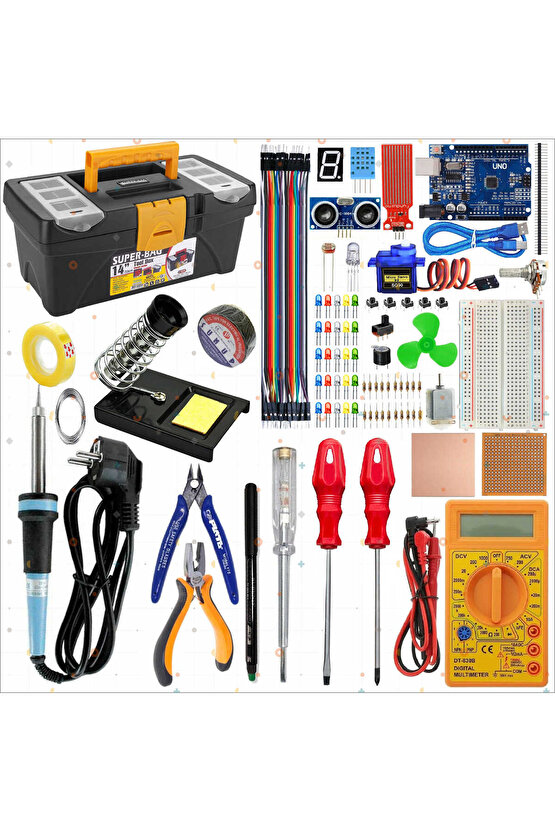 MESLEK LİSESİ TAKIM ÇANTASI + ARDUİNO BAŞLANGIÇ EĞİTİM SETİ