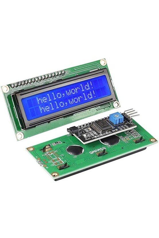 2x16 LCD Ekran I2C Modüllü