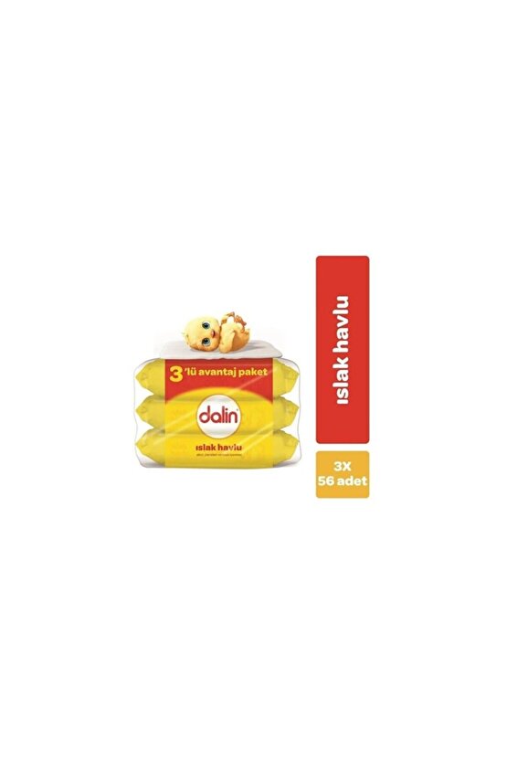 Islak Mendil 3 Lü 56 8 Kapaklı