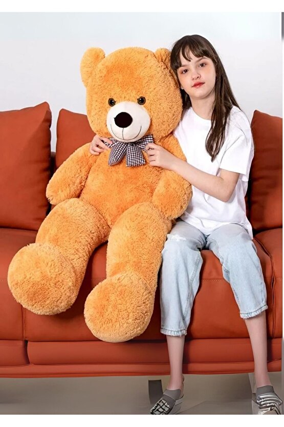 90 CM PELUŞ AYI OYUNCAK - HEDİYELİK- YUMUŞAK- İTHAL KUMAŞ