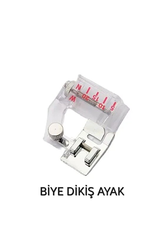 Singer Beko Zetina 8 çeşit bir ayak tutucu ve bir paket çift iğne seti