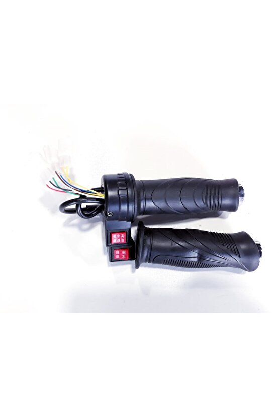 E Bike Geri Vitesli Gaz Kolu 8 Kablolu