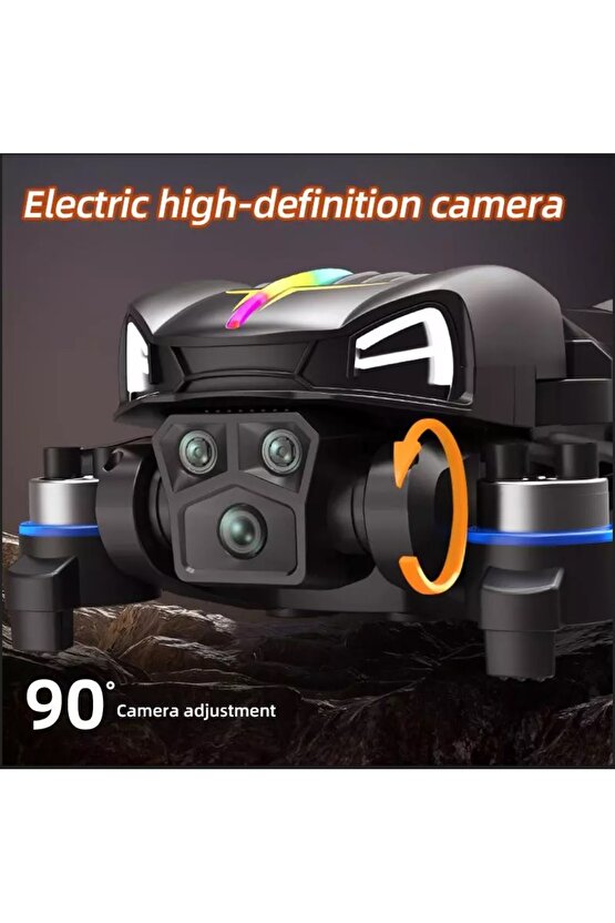 GPS Lİ DRONE EKRANLI UZAKTAN KUMANDA APP DESTEKLİ QUADCOPTER BRUSHLESS MOTOR 4K KAMERA