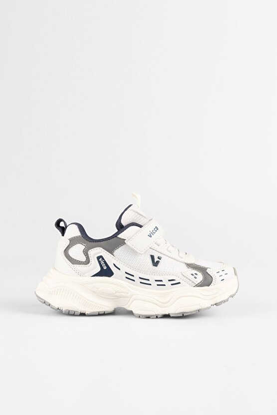 Tag Ortopedik Unisex Çocuk Beyaz Rahat Sneaker