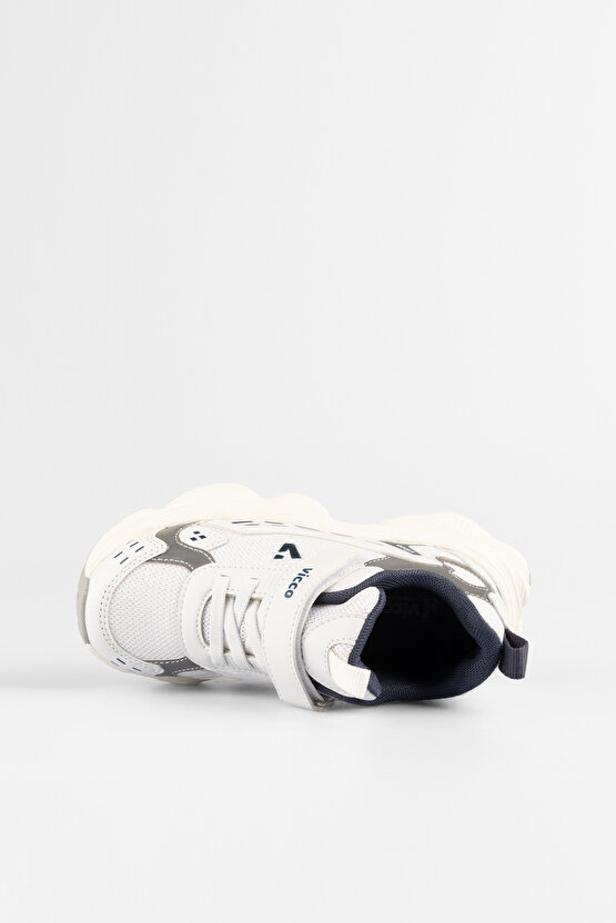 Tag Ortopedik Unisex Çocuk Beyaz Rahat Sneaker