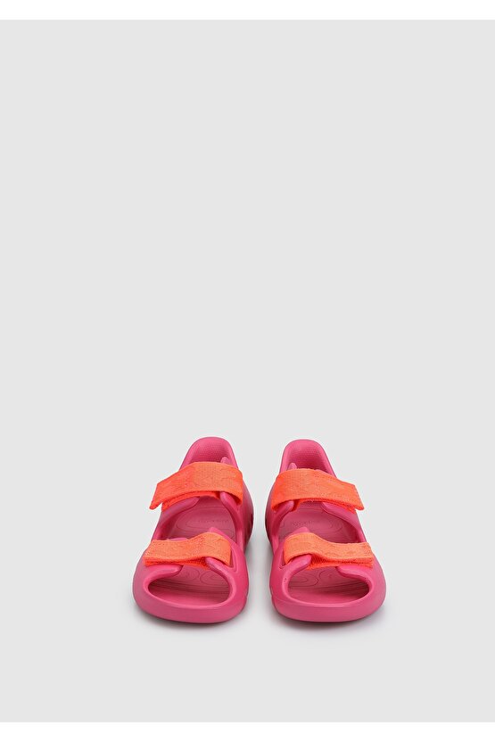 Pembe Kız Çocuk Düz Sandalet