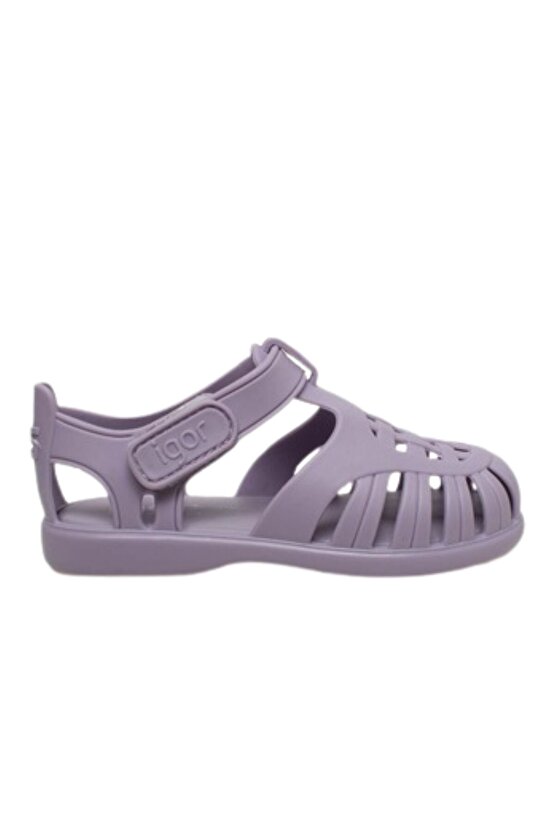 Tobby Solid Unisex Çocuk Mor Sandalet UNISEX ÇOCUK SANDALET S10271