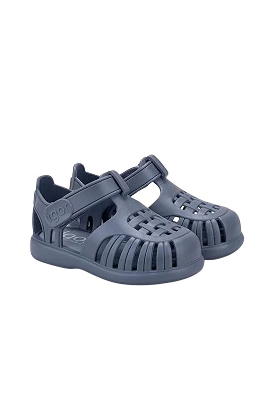 Tobby Solid Unisex Çocuk Mavi Sandalet UNISEX ÇOCUK SANDALET S10271