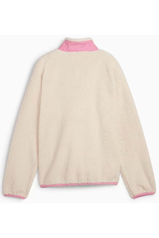 626504-87 Hybrid Sherpa Jacket Kız Çocuk Mont PEMBE