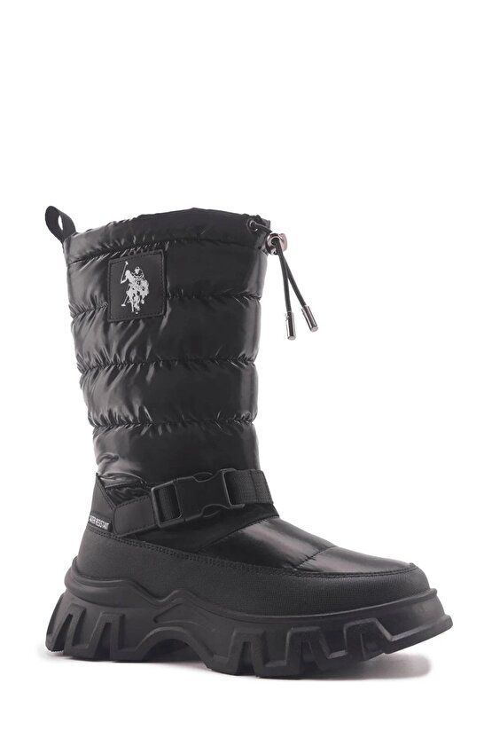 U.S Polo Assn. 101916420 Poretta Siyah Kız Çocuk Çizme