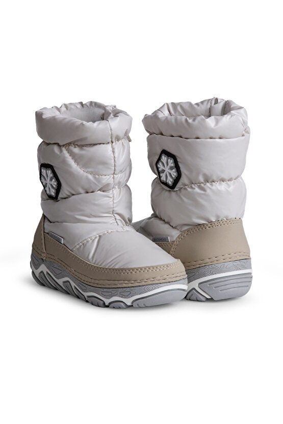 Snowy Su İtici Beyaz Çocuk Kar Botu BUCK1139