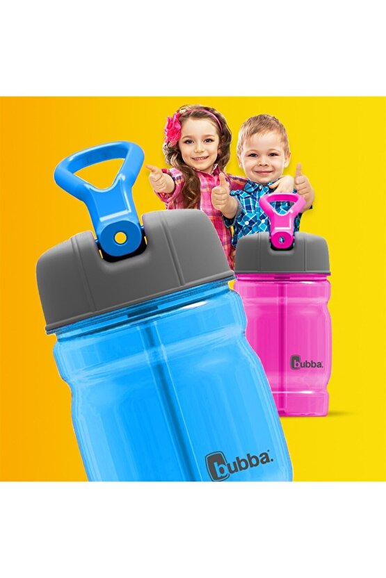 Kids Pipetli Çocuk Suluk Matara 350ml