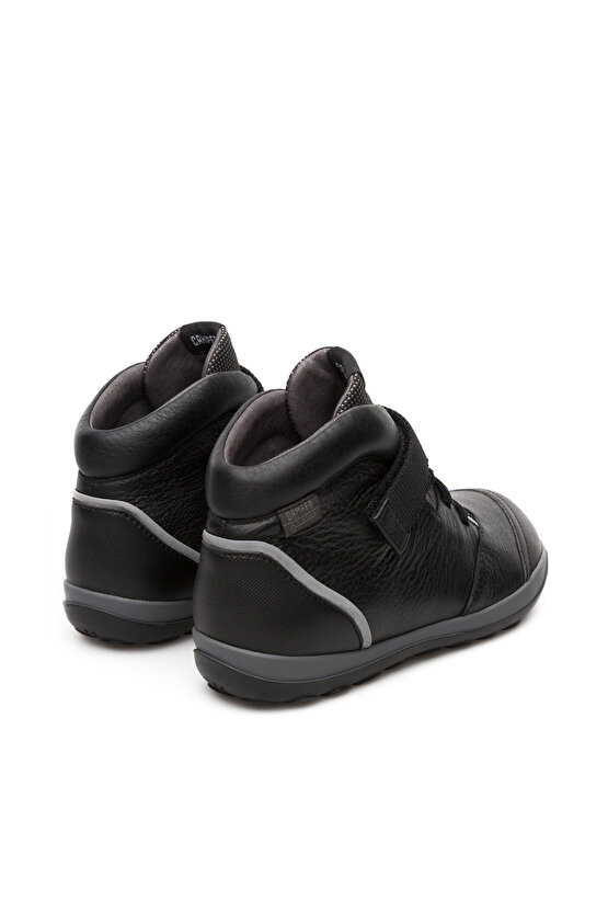 Hakiki Deri Sıyah Çocuk Peu Pista Kids Casual Ayakkabı