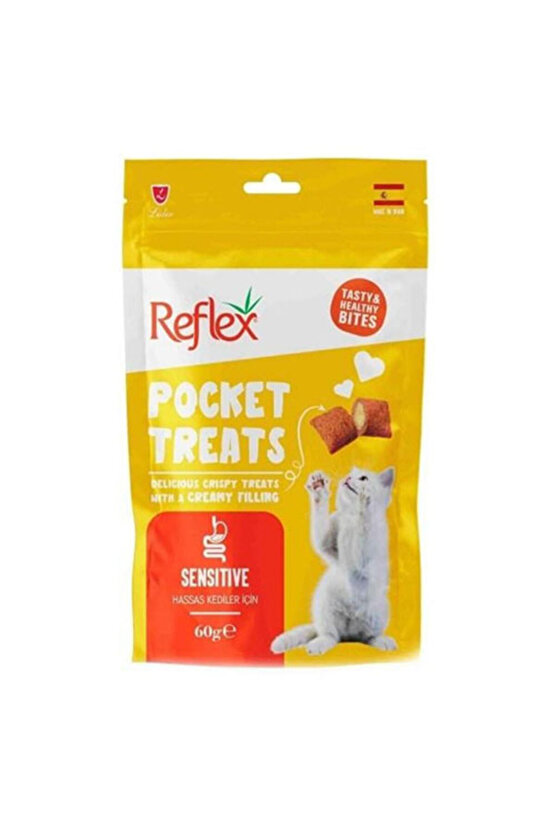 Pocket Treats Sensitive Yetişkin Kedi Ödül Maması 60 Gr