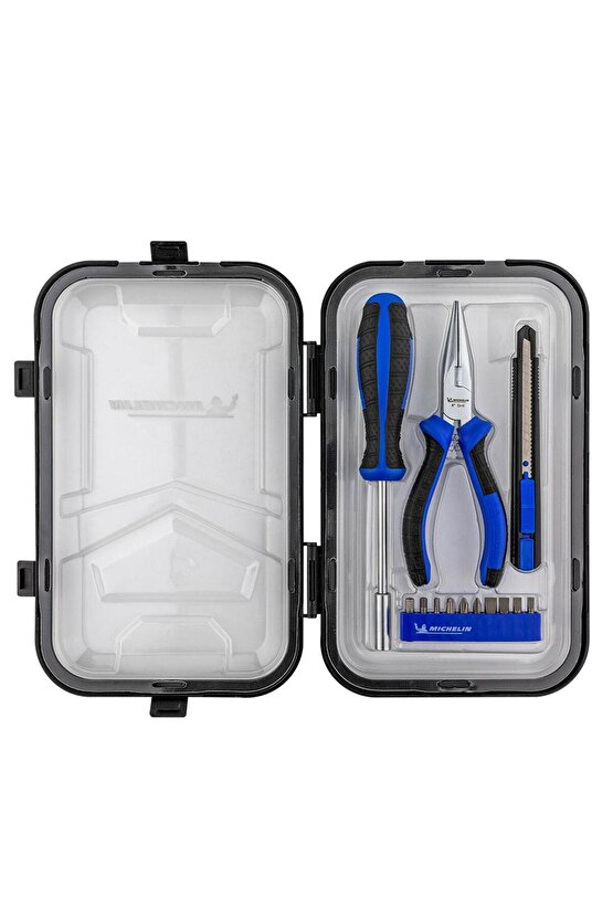 MC33320 13 Parça CR-V Kargaburnu + Maket Bıçağı Bits Tornavida Seti