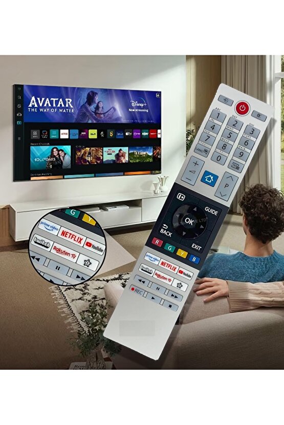 Toshiba Ct-8561 Smart Led Tv Kumandası