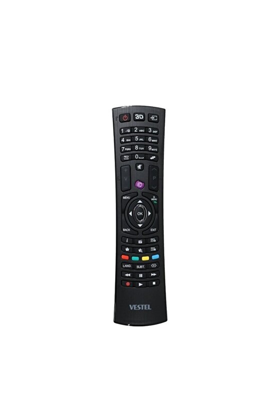 Vestel Smart Led Tv Kumandası Ses Ve Kanal Tuşları Işıklı Orjinal