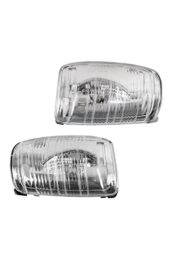 V363 Ford Transit için Ayna Sinyal Lambası-Beyaz-Sağ-Sol-SET