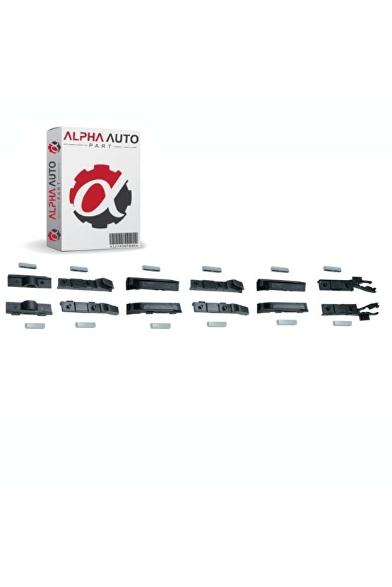 Nissan Qashqai Için Sunroof Perde Tamir Takımı 24 Lü Set