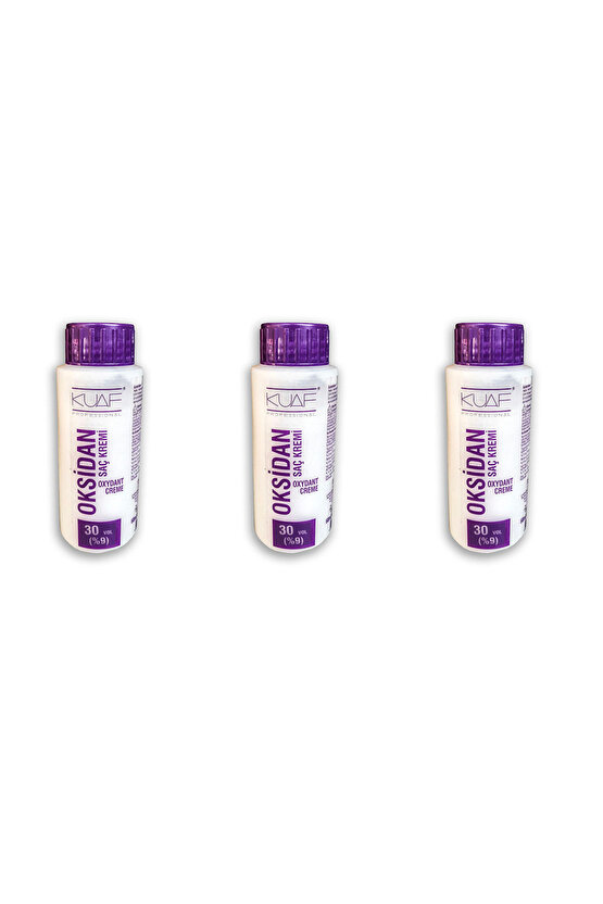 Oksidan Saç Kremi 30 Vol %9 60Ml X 3 Adet