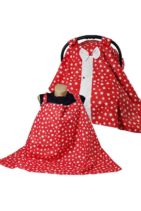 Babynest Puset Içi Set Araba Minderi Emzirme Örtüsü Ve Minderi Beşik Içi Nevresim Takımı 15 Li Set