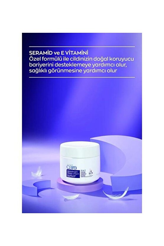 Care Yoğun Nemlendirme Sağlayan 5’i 1 Arada Gece Kremi 100 ml
