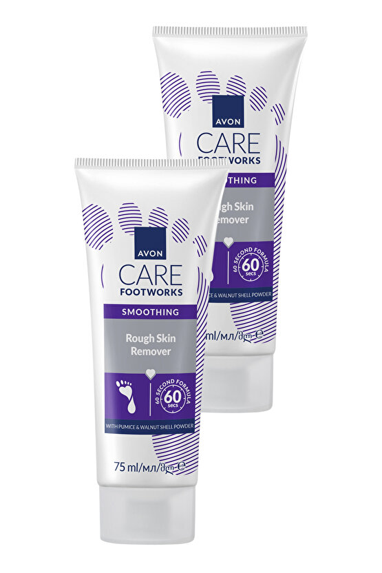 Footworks Sertleşmiş Cildi Arındırıcı Ayak Peelingi 75ml İkili Paket