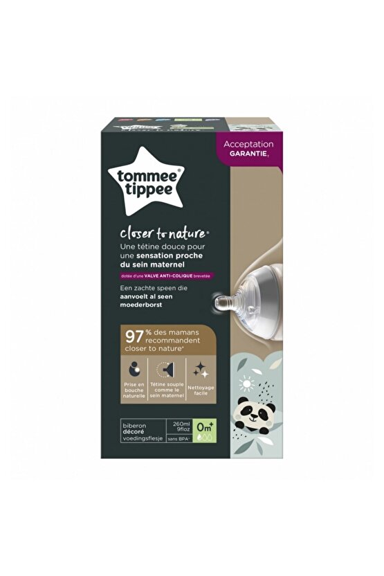 Pp Closer To Nature Biberon 260 ml X 1