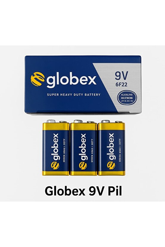 GX-0109 9V Pil 10Lu Paket