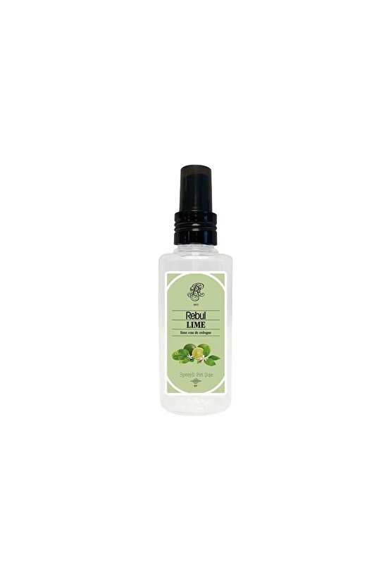 Spreyli Pet Şişe Kolonya 125 Ml - Lime