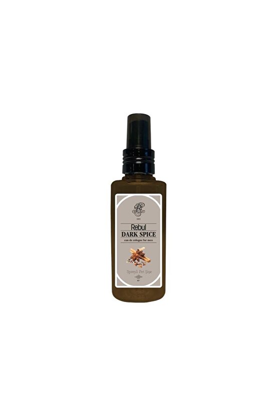 Spreyli Pet Şişe Kolonya 125 ml - Dark Spice