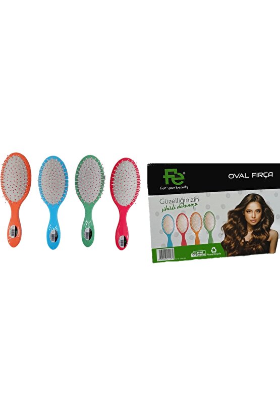 Oval Saç FırçasıFECH136,Mavi