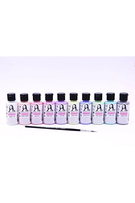 Südor Ml122c Mona Lısa Akrilik Boya 10 Chalk Renk X 40 ml Fırça