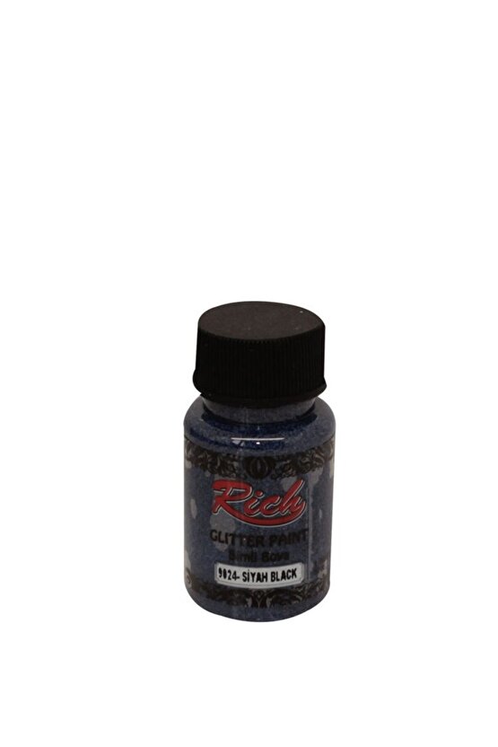Glitter Paint Simli Boya 50 cc. 9024 SİYAH