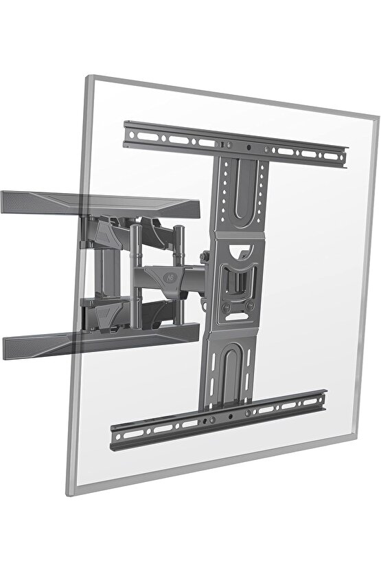Vestel 75 190 Ekran Led TV Uyumlu NB P6 Hareketli Led TV Askı Aparatı Güçlendirilmiş Çelik Kollu