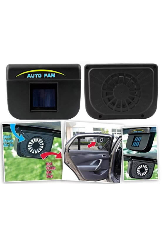 Auto Cool Güneş Enerjisiyle Çalışan Araç İçi Soğutucu