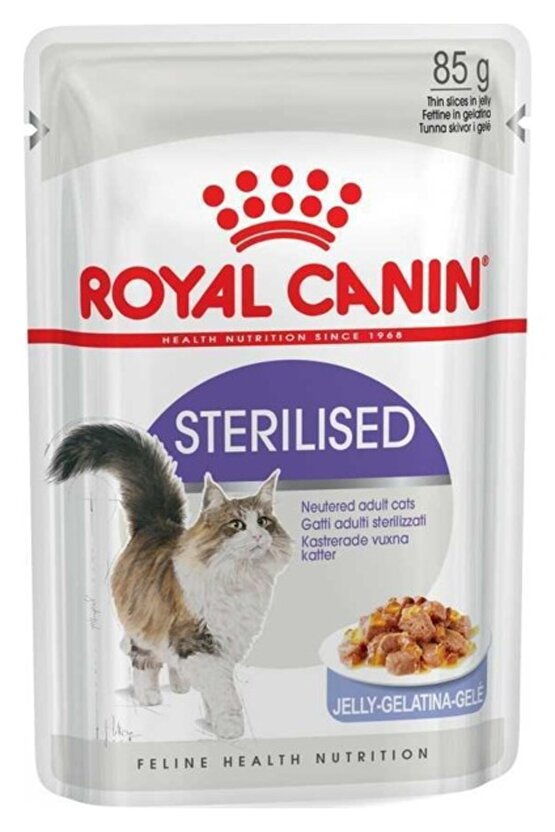Sterilised Jelly Kısırlaştırılmış Kedi Konserve 85 Gr
