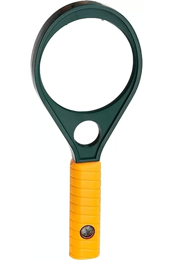 Optik Cam El Büyüteç 65mm 6x 4x Pusulalı Çocuklar Ve Yetişkinler Mg89075