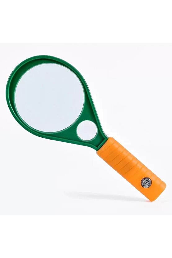 Optik Cam El Büyüteç 65mm 6x 4x Pusulalı Çocuklar Ve Yetişkinler Mg89075