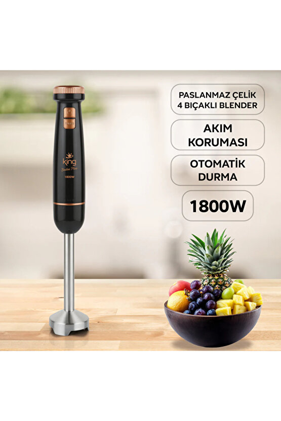 Keb1075 Boden Plus El Blenderı-sıyah Bakır