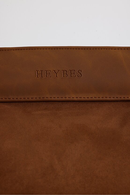 Kadın Taba Süet Portföy El Çanta Clutch