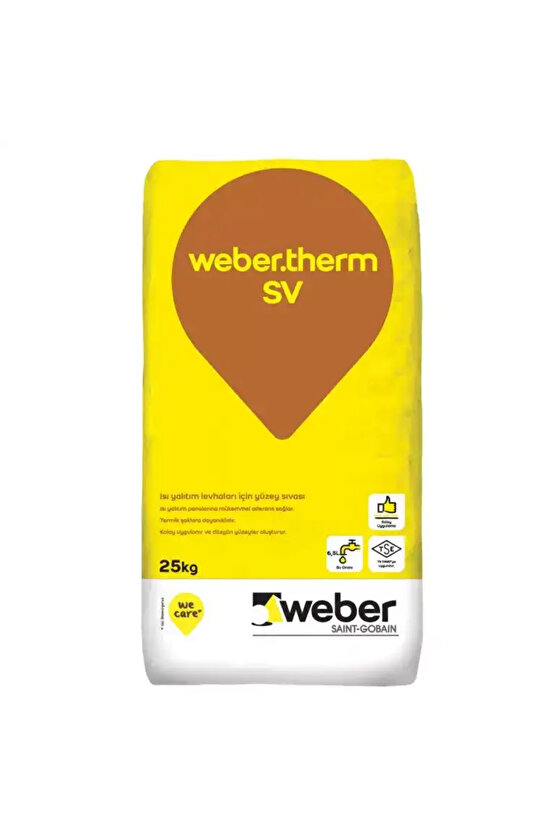 THERM SV ISI YALITIM LEVHA YÜZEY SIVASI 25 KG