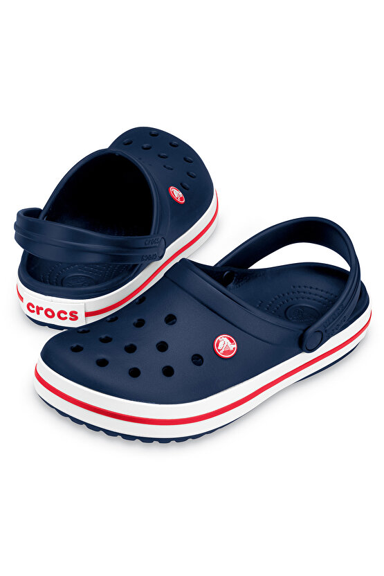 crocband lacivert unisex terlik 11016-410