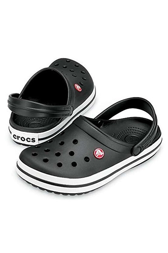 Crocband Unisex Siyah Terlik