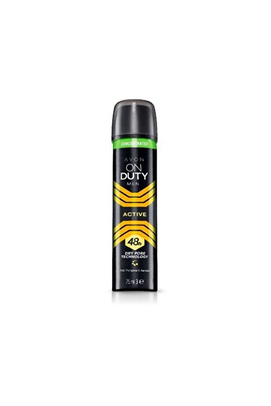 On Duty Active Sıkıştırılmış Antiperspirant Deodorant 75 ml